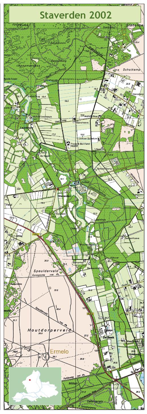 Landgoed Staverden op de Noordwest-Veluwe is 736 hectare groot en sinds 1963 in beheer van Stichting Het Geldersch Landschap.