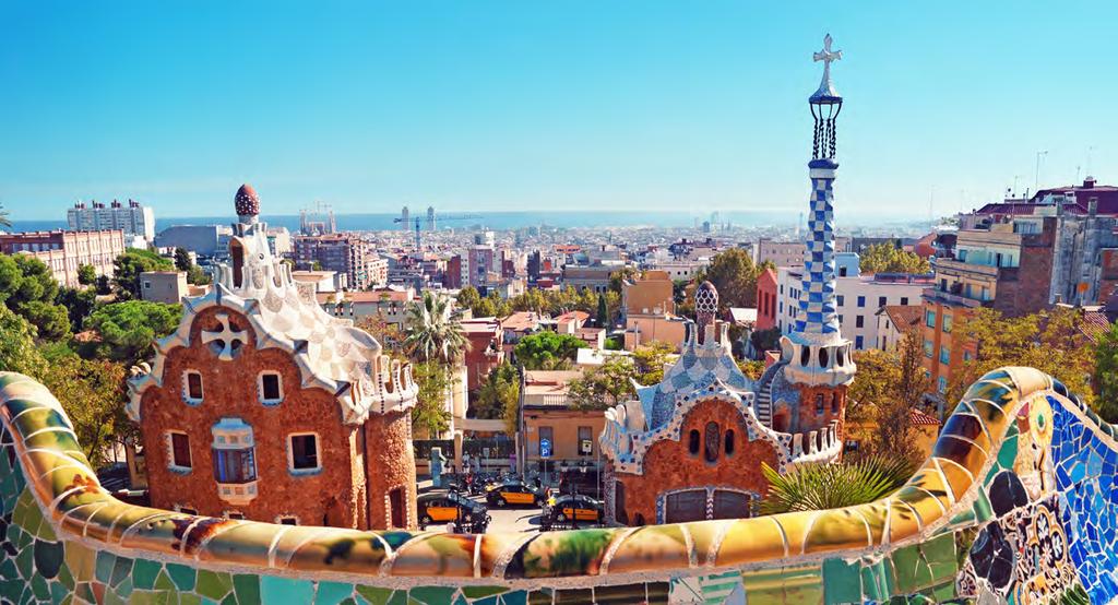 CITY TRIP DELUXE 4 DAGEN 3 NACHTEN Stad van Gaudi PROGRAMMA Dag 1 :