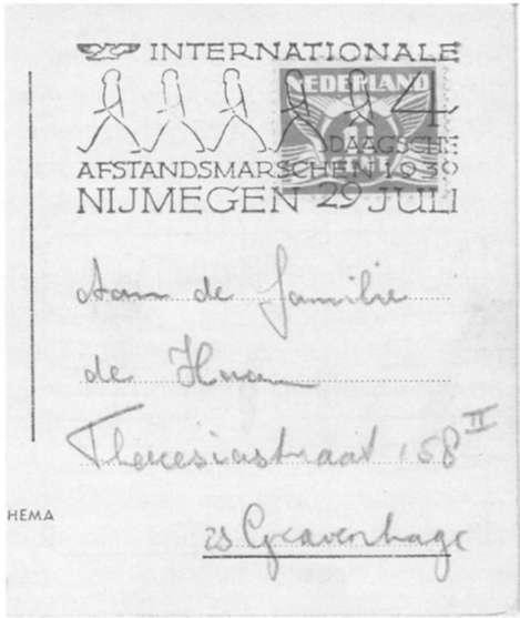 Afb. 10 Verzoekstempel van Gelegenheidsstempel