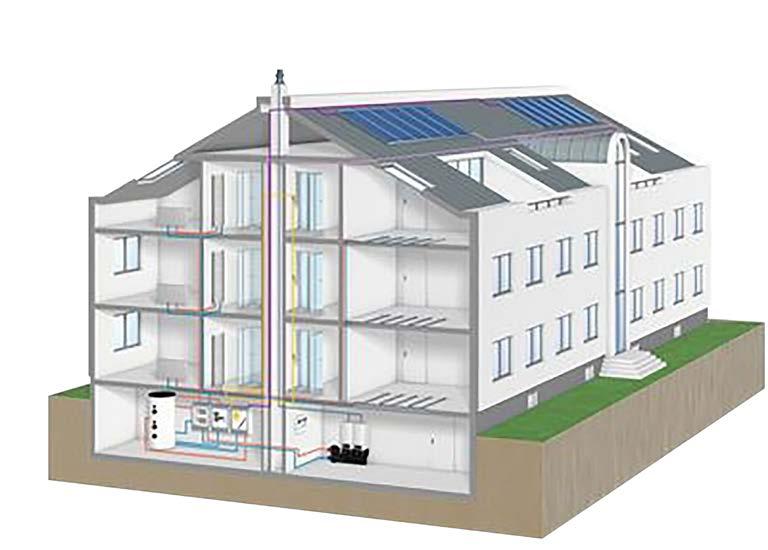 Individuele dakdoorvoeren kunnen onder andere worden toegepast wanneer de plaatsingsruimte onvoldoende hoogte biedt voor een