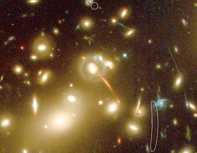 Cluster Abell 2218 2 miljard