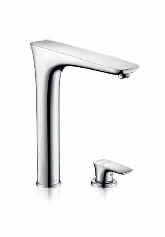 Hansgrohe PuraVida Draaibare uitloop (120 ) ComfortZone 08 09 Greep flexibel monteerbaar Hansgrohe PuraVida 2-gats ééngreeps keukenmengkraan Ook mooi met bestaande technieken: de Hansgrohe PuraVida