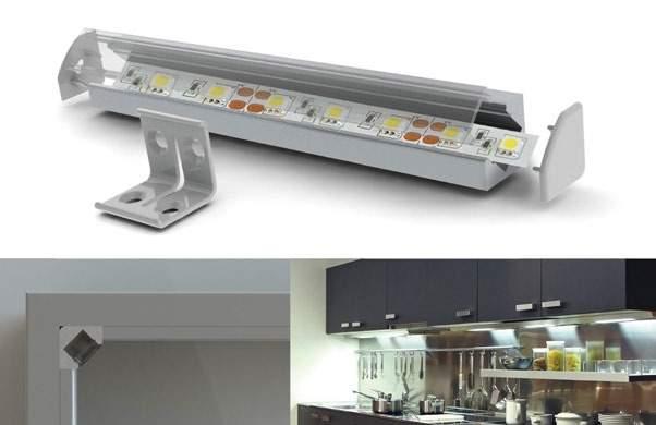 ALUMINIUM LED PROFIELEN (ALUMINIUM PROFILS LED) ALU-45, opbouw (Montage apparent) Alu-45 17,55 mm Opbouw Montage apparent 2.9 18.