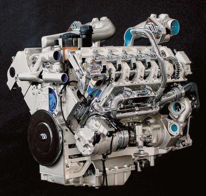 MOTOREN Techniek Volkswagen V10 TDI Voor de Phaeton en de Touareg ontwikkelde Volkswagen een uiterst krachtige V10 diesel met een inhoud van maar liefst 5 liter.