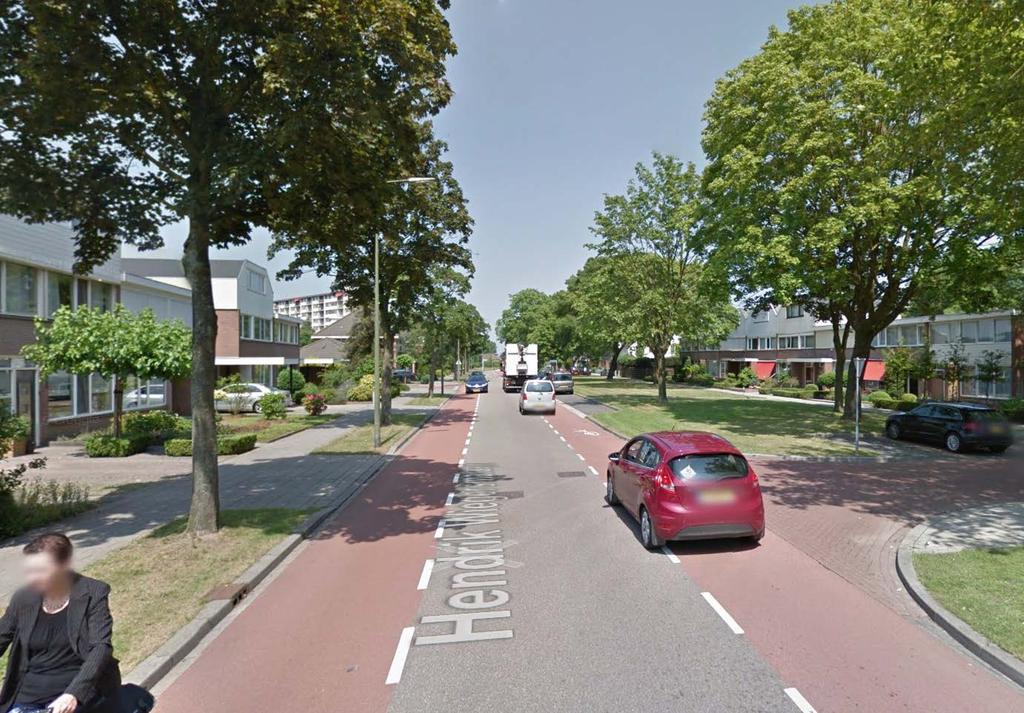 Fietsstraattype: fietsers aan de zijkant Fietsstraat Hendrik Wiegersmalaan, Rosmalen + Geen