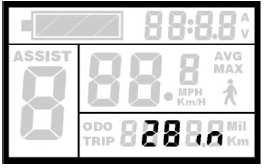 Snelheidsweergave Na het instellen van de maximum snelheid kunt u de eenheid van de snelheidsweergave instellen. Hierbij kunt u kiezen tussen de weergave van de snelheid in MPH of KM/h.