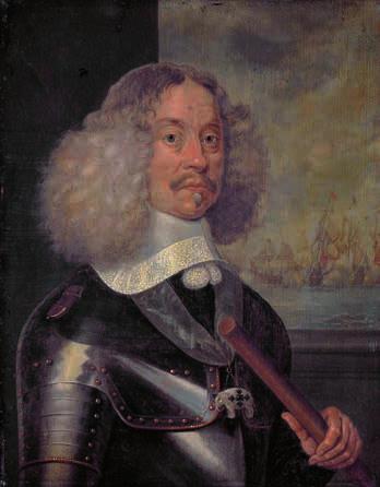 Admiralen die voor de Republiek een belangrijke rol speelden in de Noordse Oorlog: Jacob van Wassenaer- Obdam (links) en Michiel de Ruyter.
