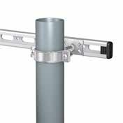 SG M 8 beugels Voor horizontale of verticale montage aan de muur van kunststof riolering en hemelwaterafvoersystemen. Voorzien van afgeronde randen, waardoor de buis niet beschadigd kan raken.