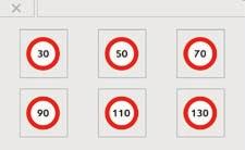 Rijden Inschakelen / Pause Instellen van de maximumsnelheid (instelling) F Draai de rolknop 1 in de stand "LIMIT": de snelheidsbegrenzer is geselecteerd, maar nog niet ingeschakeld (Pause).