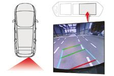 De camerabeelden kunnen door reliëf vertekend zijn. Door schaduw bij zonlicht of onvoldoende licht in de omgeving kan het beeld donker en het contrast verminderd zijn.