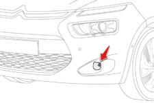 Statische bochtverlichting Als uw auto van deze functie is voorzien, wordt tijdens het rijden met dim- of grootlicht de mistlamp vóór ingeschakeld om de binnenkant van de bocht extra te verlichten