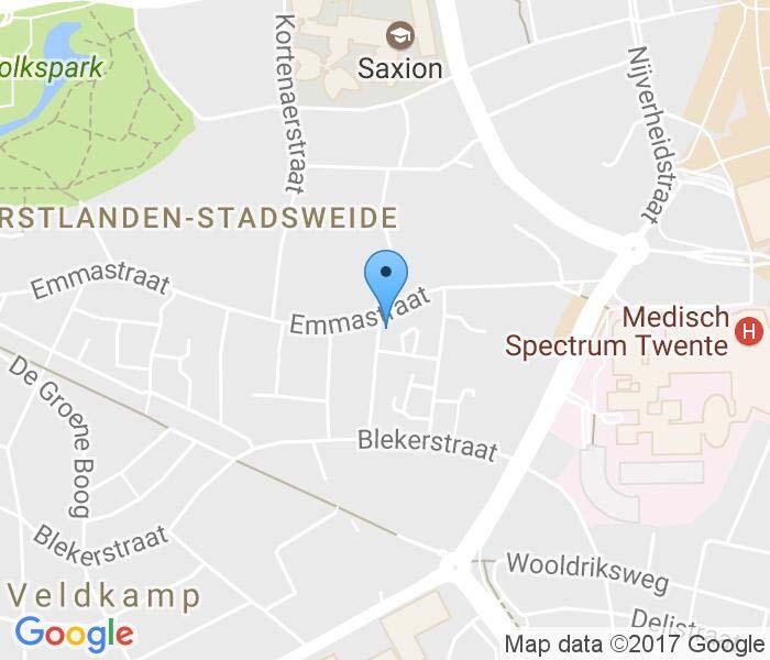 KADASTRALE GEGEVENS Adres Waldeckstraat 1 Postcode / Plaats 7513 BR Enschede
