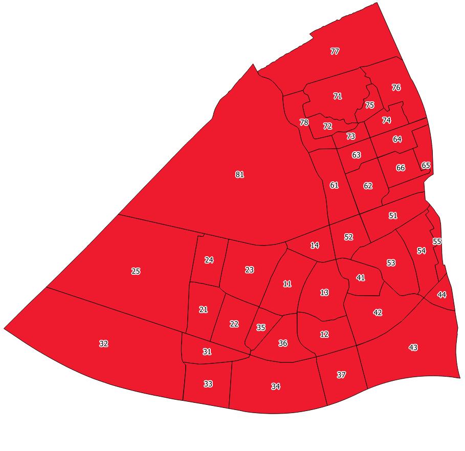 Vlaardingen wijk- en buurtindeling Wijk 1: Centrum 11 Indische Buurt 12 Vettenoordse Polder Oost 1 Centrum 1 Hoogstad Wijk 2: Westwijk 21 Hoogkamer 22 Zuidbuurt 2 Wetering 2 Lage Weide 25