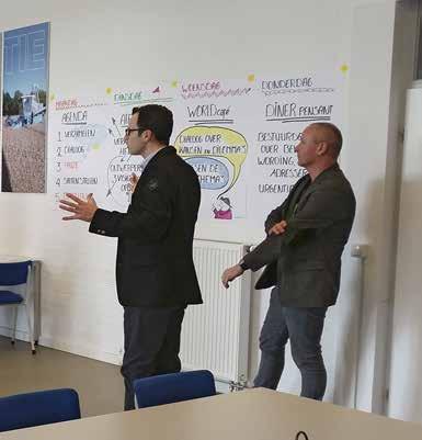 Bij uitstek een geschikte locatie om met elkaar te brainstormen over de gecombineerde opgaven van landbouw, water, landschap, natuur en bodem.