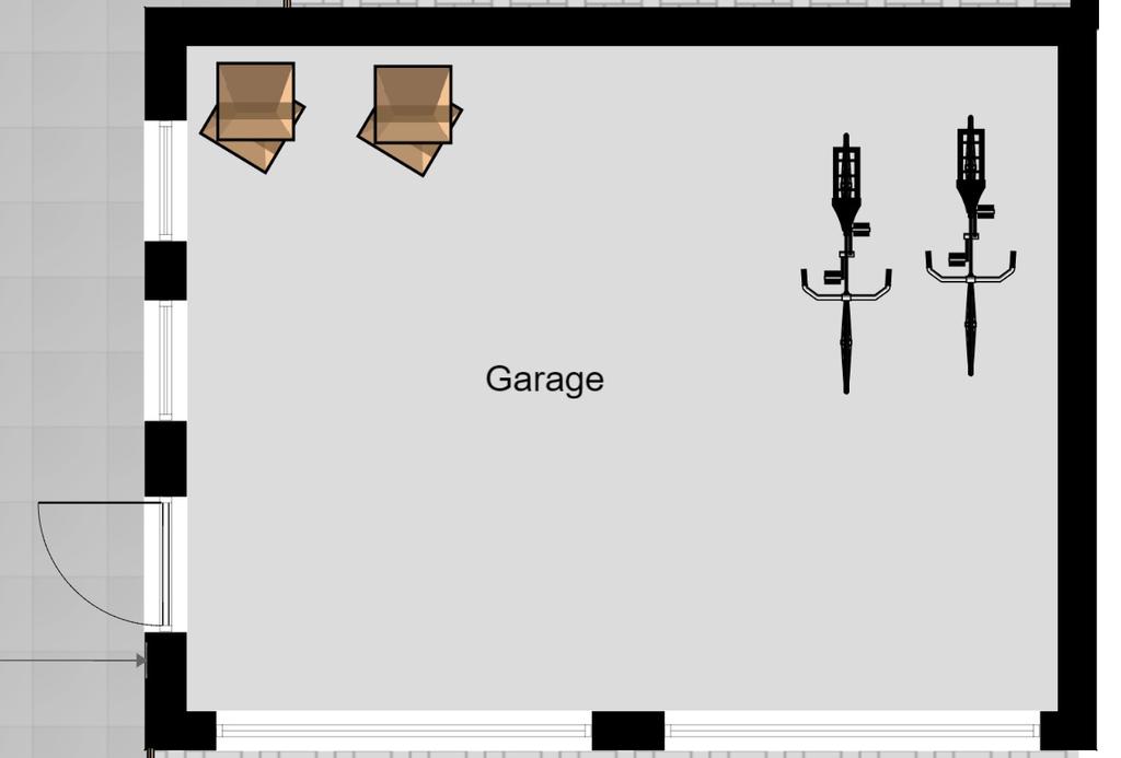 Geef advies aan de makelaar welke tafel hij moet aanschaffen volgens jou. Opdracht 3: de garage Als laatste is de garage aan de beurt.