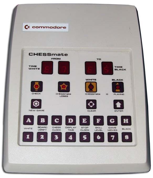 06-1978 [B-6651] Commodore - Chessmate (cream housing) De Chessmate werd in juni 1978 geïntroduceerd op de Consumer Electronics Show (CES) in Chicago.