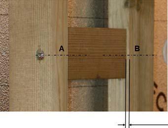 Om de gevel optimaal te ventileren moet de eventuele afstand tussen isolatie en het hout bepaald worden volgens de voorschriften van de fabrikant.