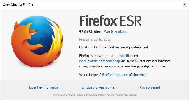 5. Mozilla Firefox ESR wordt geopend, wanneer u onder op uw taakbalk klikt op het icoon van Mozilla Firefox kunt u kiezen voor Aan taakbalk vastmaken. 6. U kunt nu de website kwaliteitlaatjezien.