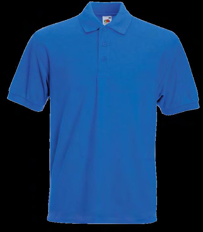 Polo Luxe - Unisexe Tailles disponibles : S - M - L - XL - XXL - 3XL Français Composition : Grammage : 65% polyester, 35% coton 230 g/m2 Information produit : patte de boutonnage à 3 boutons Taille