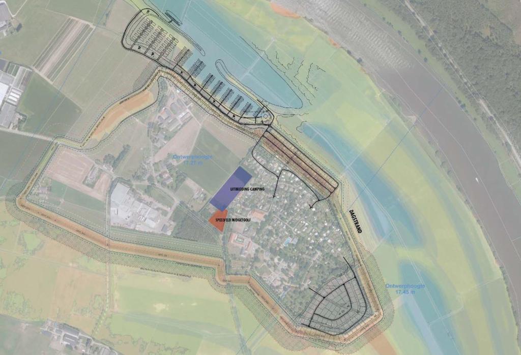 Planbeschrijving Projectbureau Ooijen - Wanssum 3.3 Eindsituatie In het kader van de Gebiedsontwikkeling Ooijen Wanssum wordt het gebied heringericht.