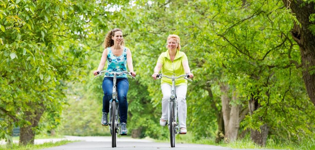 De kwaliteit van de omgeving is het meest van belang bij de ideale fietstocht.. Belang voor ideale fietstocht omgeving gebied waar u doorheen fietst 86% 12% Rapport cijfer 8,3.