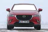 Bij de Mazda CX-3 krijg je voor 2050 euro bovendien het noodremsysteem, automatische airconditioning, cruisecontrol en het 7-inch touch screen. Zo komt de totaalprijs van de testauto uit op ruim 28.