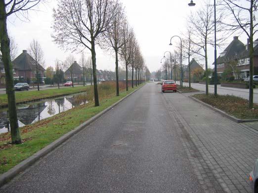 Aangezien slechts één gevaarlijke locatie binnen bedrijventerreinen is gevonden en uit nadere analyse van deze ongevallen is gebleken dat deze ongevallen niet snelheidsgerelateerd zijn, wordt uit