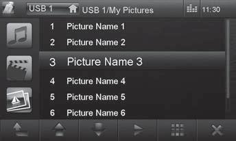 Mediaweergave DVD/CD/USB/SDHC/iPod Bluetooth-bedrijf U kunt op een ipod /iphone opgeslagen videobestanden via dit apparaat afspelen.