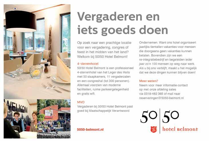 EXPOTEC 95 Beursagenda 9-12 januari RAI Amsterdam HORECAVA Vier dagen lang alles voor en door de foodservice industrie. Bijna 63.000 horecaprofessionals van ruim 40.