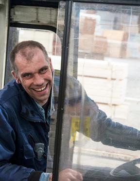 Onze eigen transportafdeling levert de producten exact op het juiste moment en op de juiste plek af.