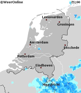 Radar De radar is eveneens van groot belang voor het voorspellen op de korte termijn.