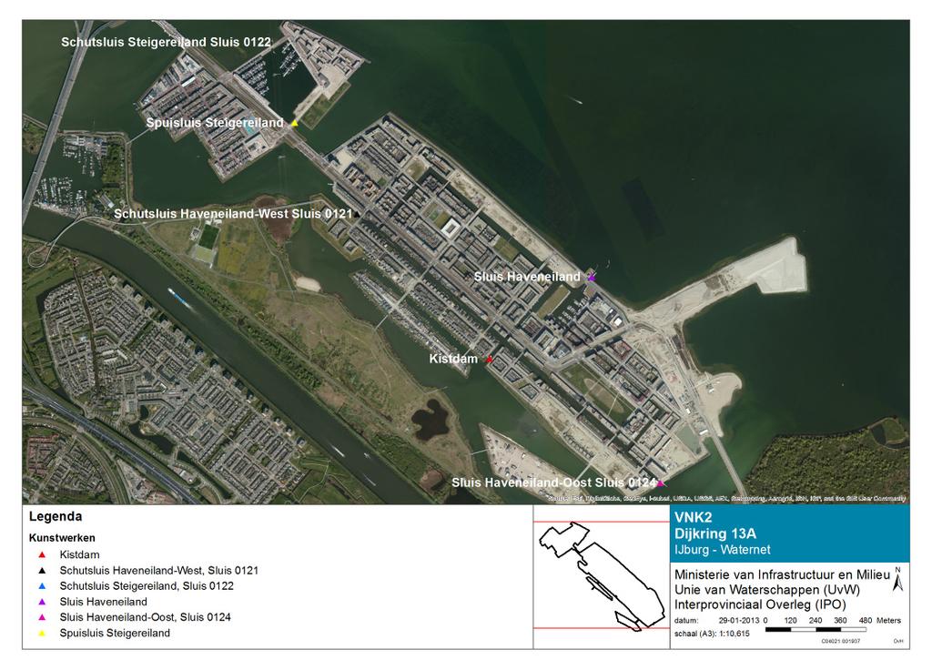 hydraulische randvoorwaarden [ref 9] is als uitgangspunt genomen dat zowel IJburg Fase 1 als Fase 2 is aangelegd.