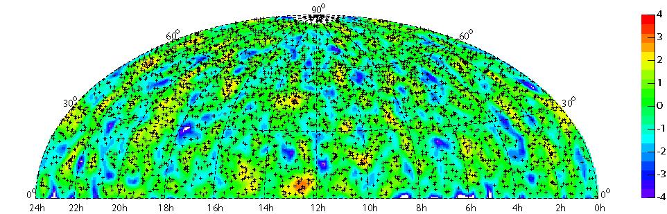 Specifieke neutrino-stralers stralers? Enkele voorbeelden van gecatalogeerde astronomische objecten Markarian 421 actief melkwegstelsel - TeV γ straler δ=38.2, α=11.