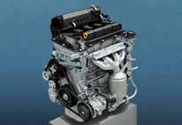 0 Boosterjet-motor (Select en Stijl) Deze driecilinder benzinemotor met turbo levert een maximumvermogen van 82 kw/112 pk