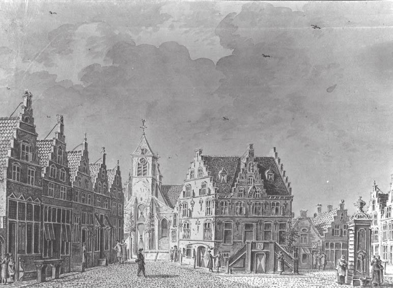 Foto: Collectie Heemkundekring De Vrijheijt van Rosendale 7 De kern van de toren van de Sint Janskerk is meer dan vijfhonderd