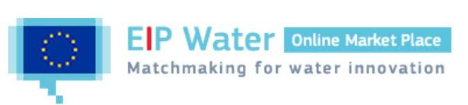 EIP Water European Innovation Partnership on Water Ontwikkeling van innovatieve oplossingen voor wateruitdagingen Vermarkting van die instrumenten.