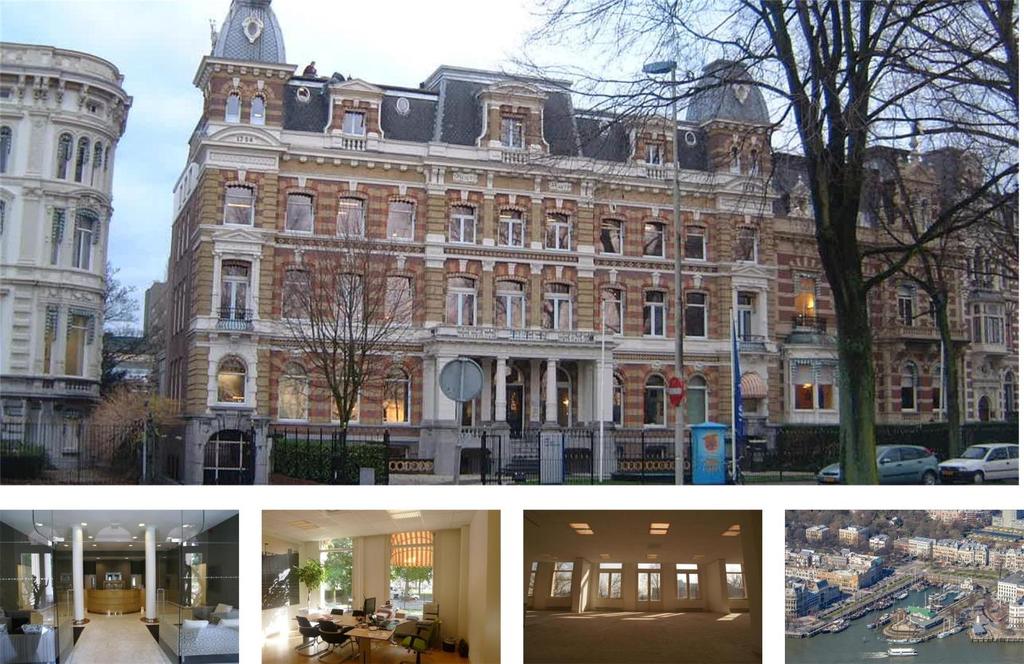 Gebouw 'Rustplaets' is een stijlvol en representatief kantoorgebouw op een van de meest bijzondere locaties van Rotterdam aan de "Veerhaven" in het Scheepvaartkwartier.