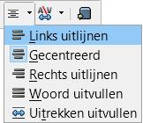 De werkbalk Fontwork gebruiken Zorg er voor dat de werkbalk Fontwork, zoals weergegeven in Afbeelding 11, zichtbaar is. Als u die niet ziet, gaat u naar Beeld > Werkbalken > Fontwork.