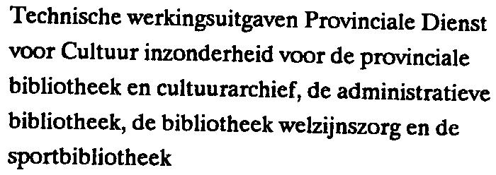 4 Cultuur, volksontwikkeling, plechtigheden Provincie West- Vlaanderen F.