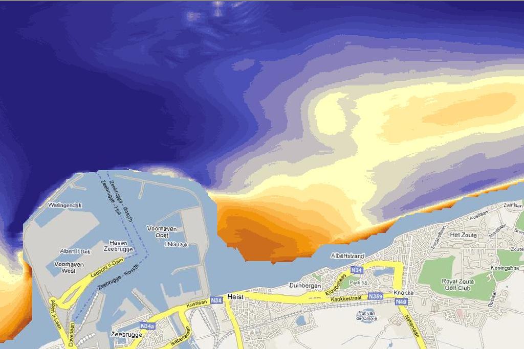 Evolutie van de zeebodem in beeld Bron: