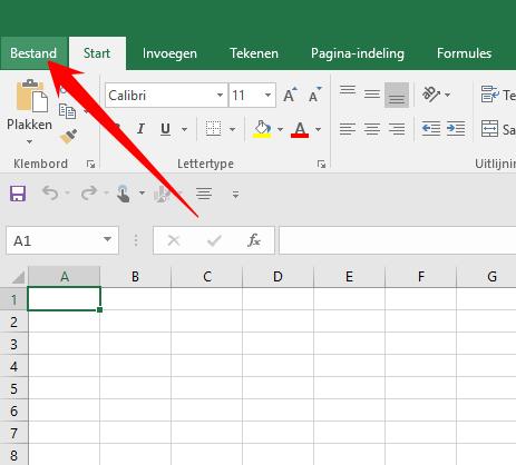 Beveiligingen in Excel Om het Excel bestand te