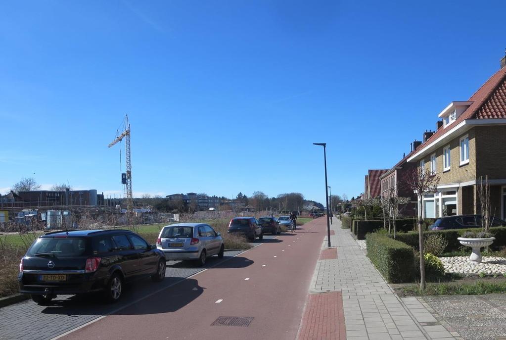 Fietssnelweg F35 Bouwmeesterstraat. De F35 is hier een fietsstraat geworden.
