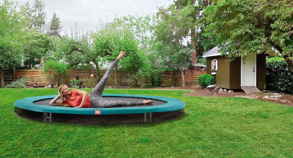 Een trampoline is niet alleen voor kinderen, maar ook voor volwassenen!