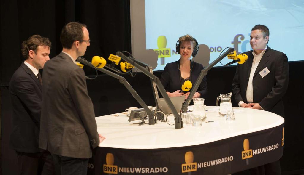 850,00 BNR nieuwsradio op locatie Op de beursvloer NIEUW - Sponsor nu een uitzending van BNR NIEUWSRADIO