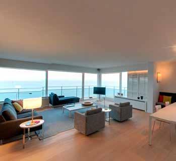 000 Golvenbeach Golvenstraat Zeer luxueus gerenoveerd appartement, met zijdelings zeezicht.