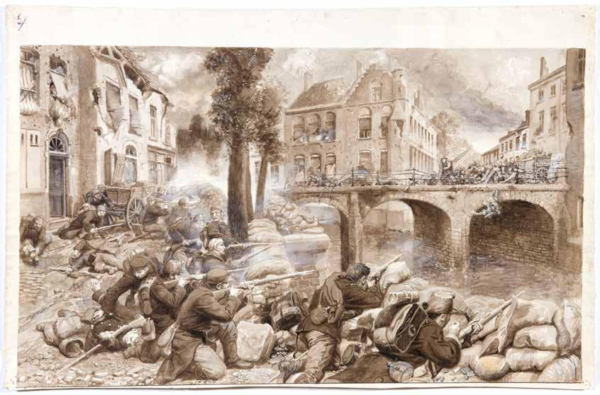 Het begin Na de aanslag in Sarajevo riep Frankrijk de algemene mobilisatie uit. Legers werden in staat van paraatheid gebracht. Op augustus overschreed het Duitse leger de grens met Luxemburg.