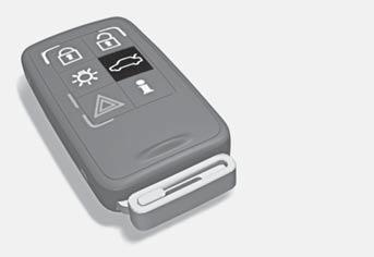 02 Sloten en alarm Vergrendelen/ontgrendelen Dashboardkastje Het dashboardkastje valt alleen te vergrendelen/ontgrendelen met het afneembare sleutelblad van de transpondersleutel.