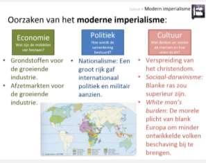 koloniën van het modern imperialisme.