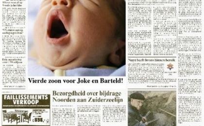 Net zoals in een krant moeten boven de stukken tekst vette koppen staan; Maak alles netjes af; Let op dat er niet te veel lege plakken zijn.