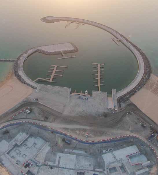 SIX CONSTRUCT QATAR CONTRACTING EXPERTISE 149 Opgeleverde projecten Uitbreiding van de Gabbro-terminal Infrastructuur Six Construct, in joint venture met FLSmidth, beëindigde in december 2016 de